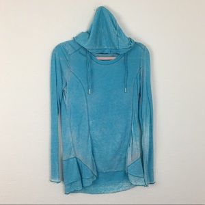 Calvin Klein Performance Hooded Burnout T-shirt